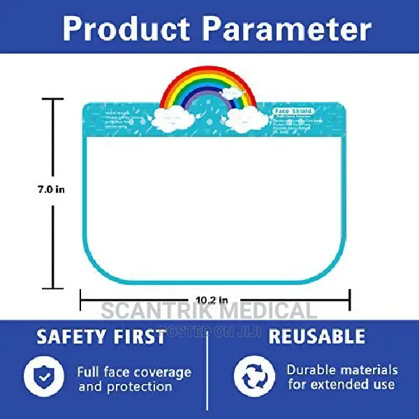 Face Shield For Kids, Adjustabl