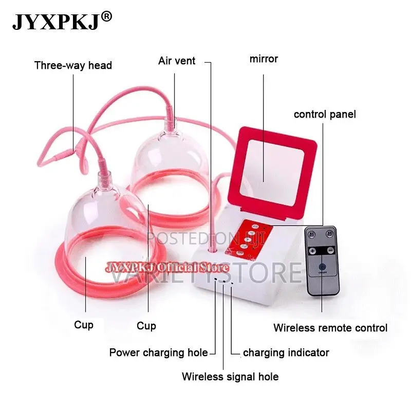 Original Electric Breast Enlargement Butt Vacuum Machine