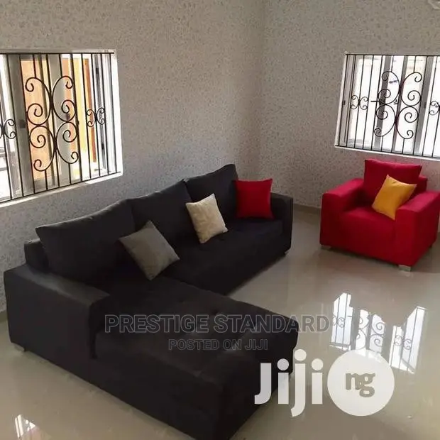 A Seven Seater L Shape Chair