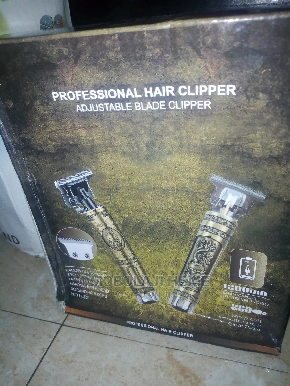 New Professional Rechargeable Hair Clipper