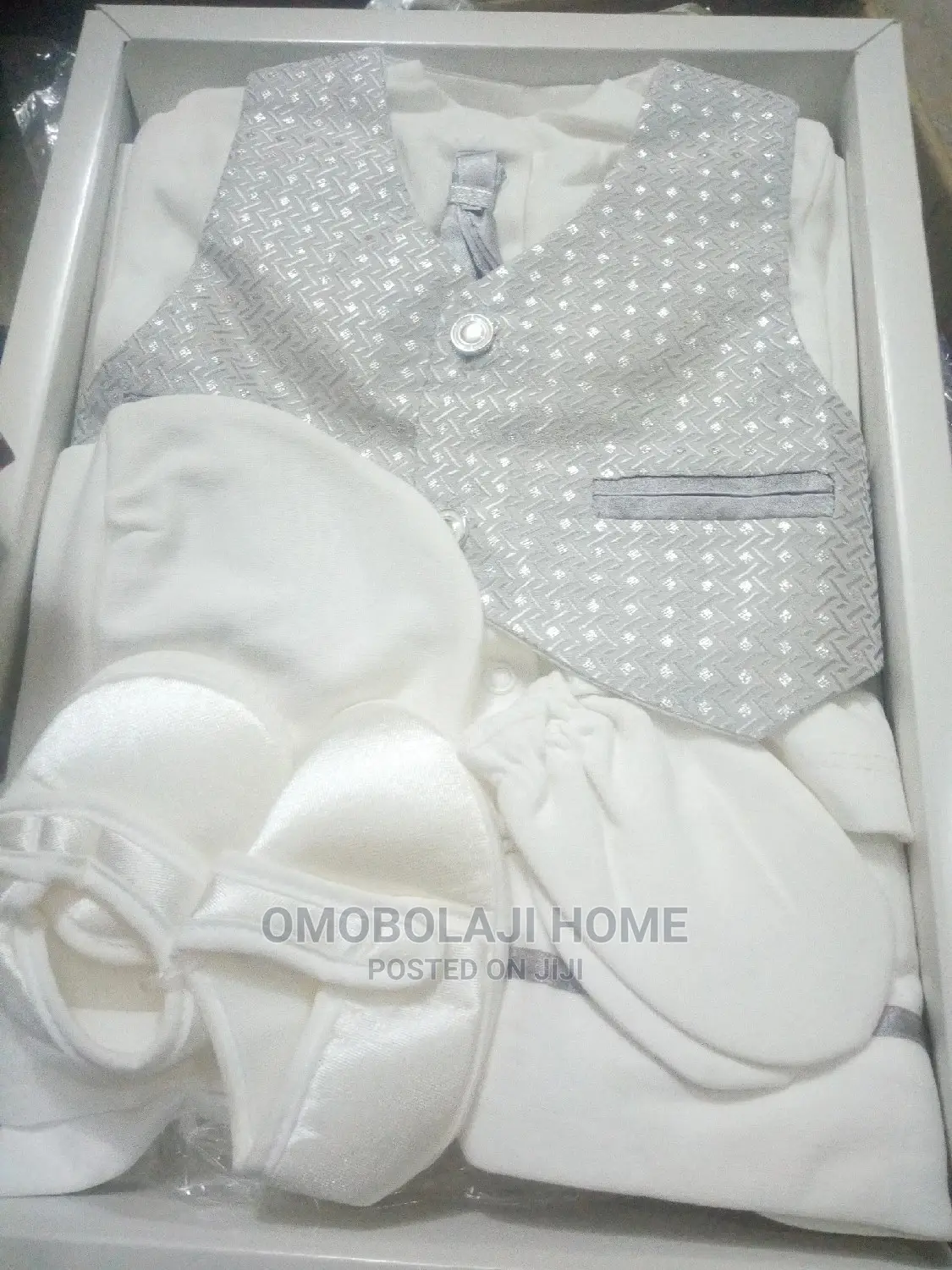 Baby Boy Naming Ceremony Clothes Set