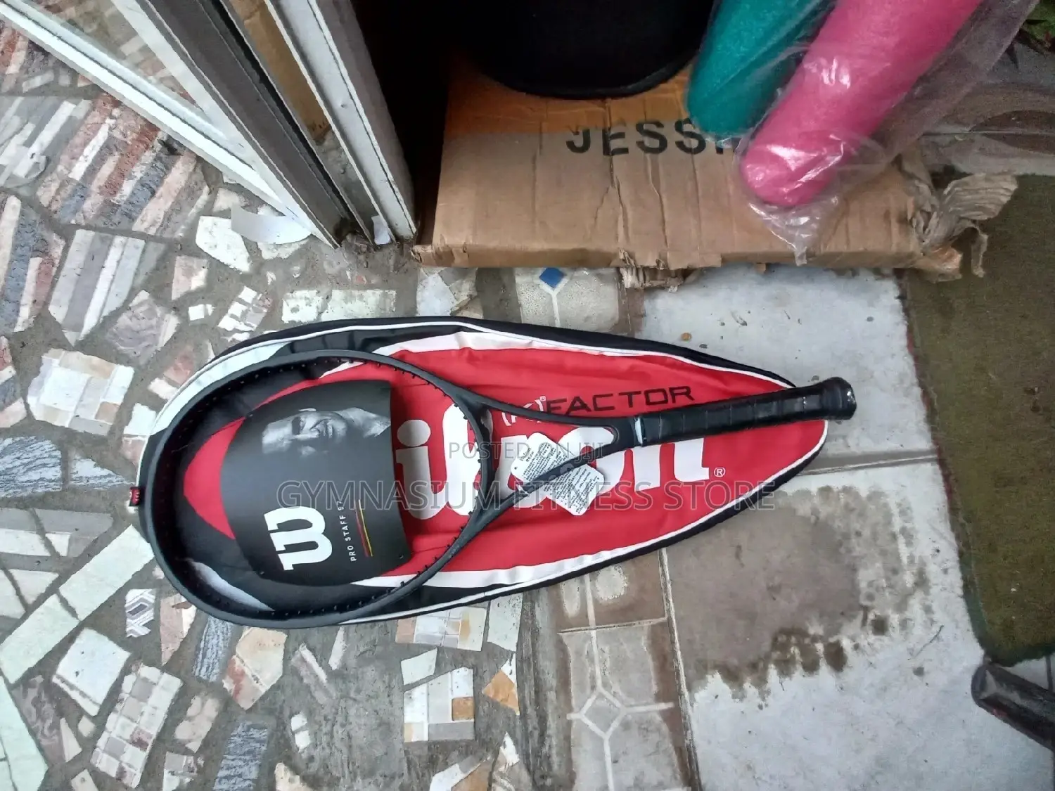 Wilson Tennis Racket Red And Black
