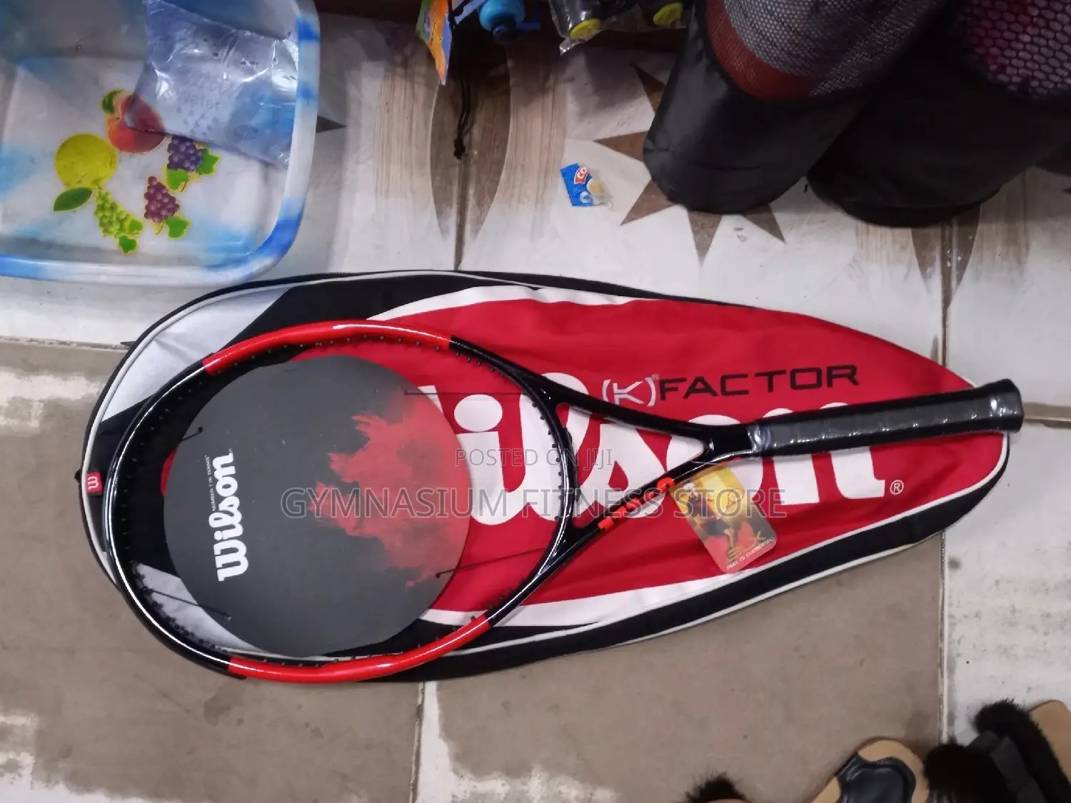 Wilson Tennis Racket Red And Black