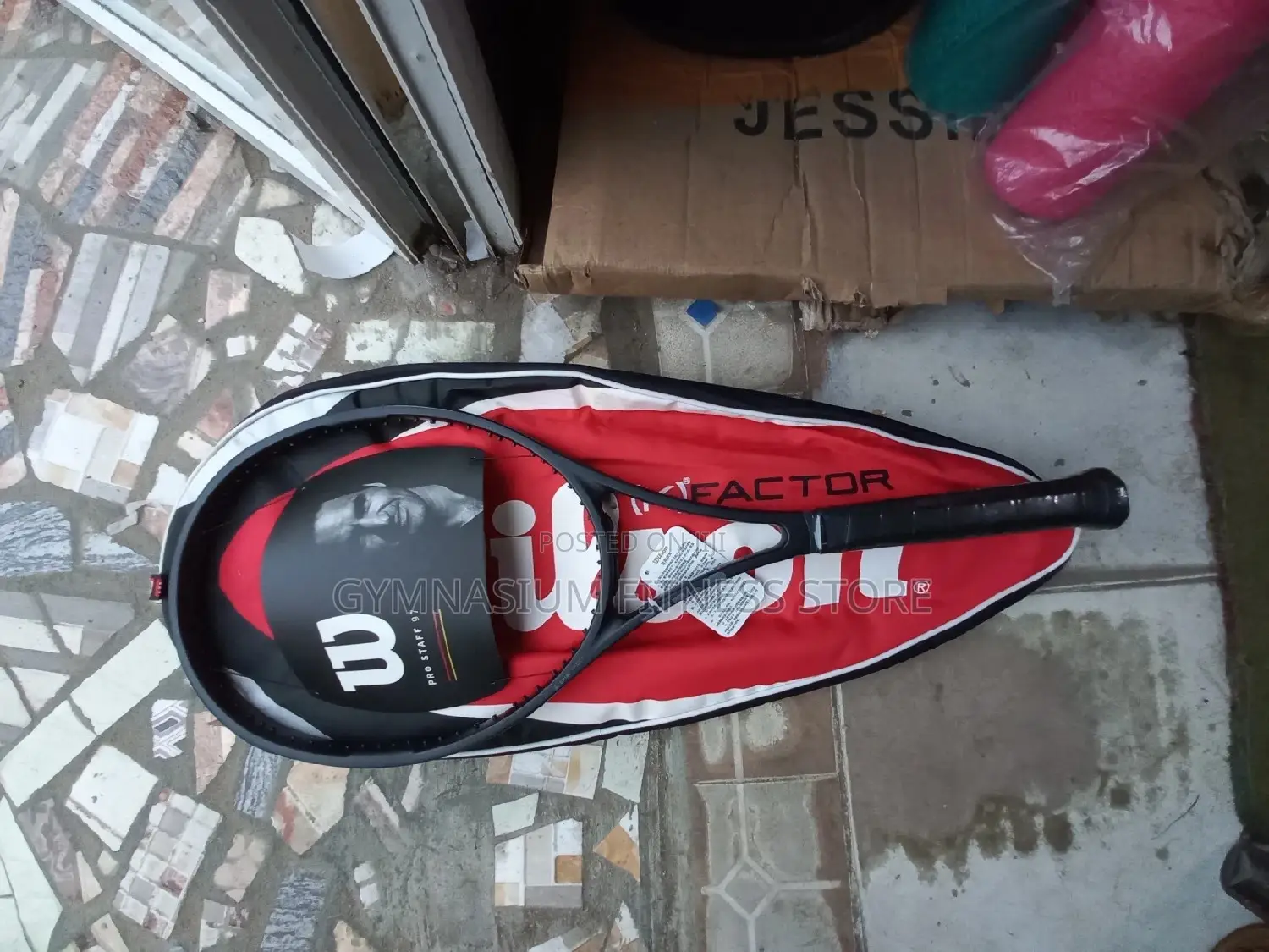 Wilson Tennis Racket Red And Black