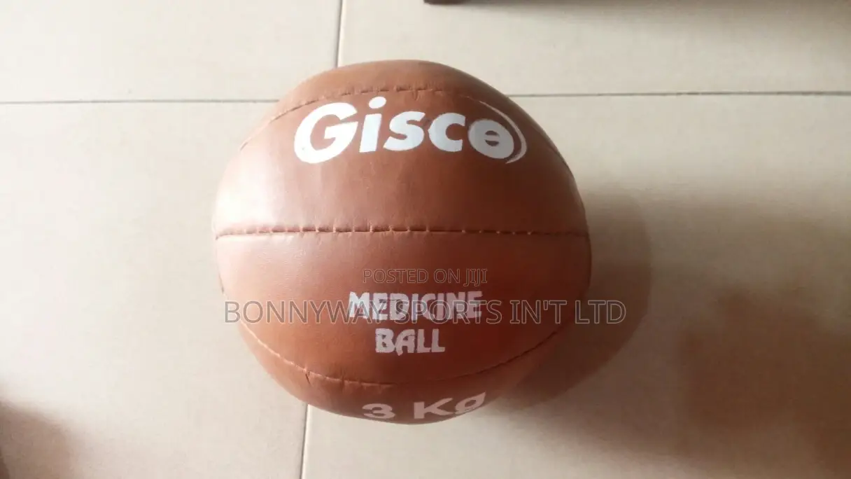 3kg Leather Medicine Ball