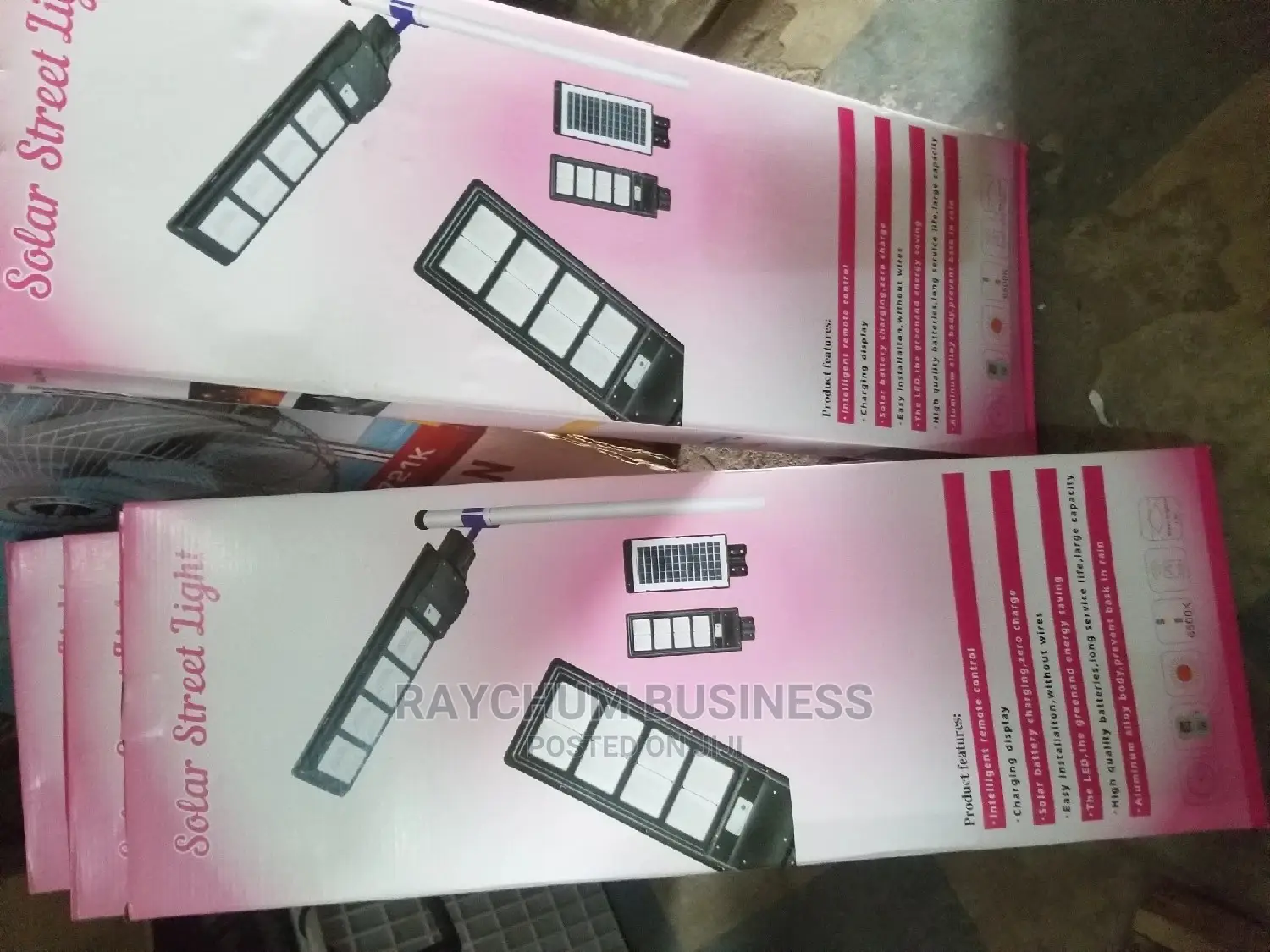 All in One Solar Street Light 200w Strong Batteries Life