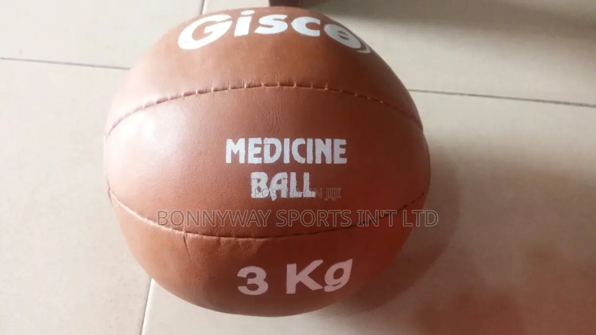 3kg Leather Medicine Ball