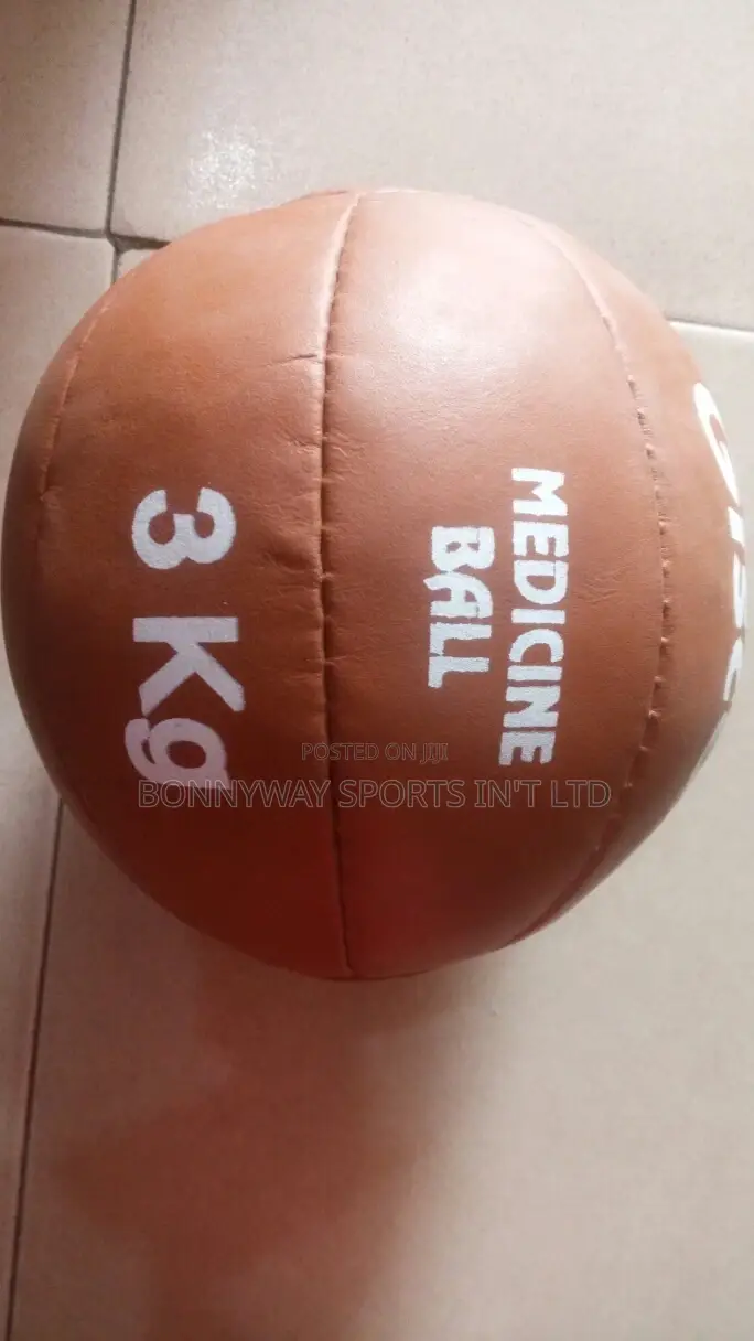 3kg Leather Medicine Ball