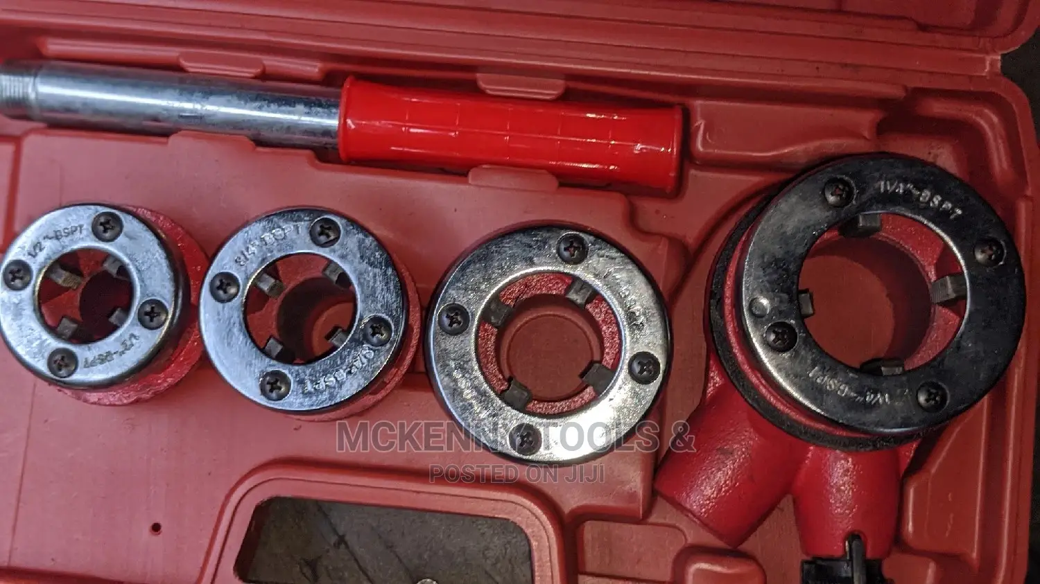 Ratchet Die Stock Set Pipe Threadkit Tap Die Set Plumbers