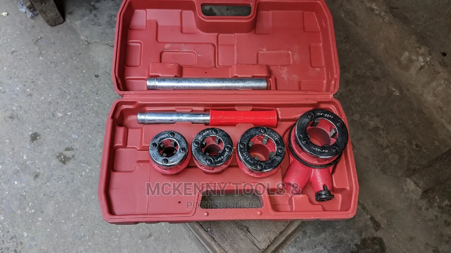 Ratchet Die Stock Set Pipe Threadkit Tap Die Set Plumbers