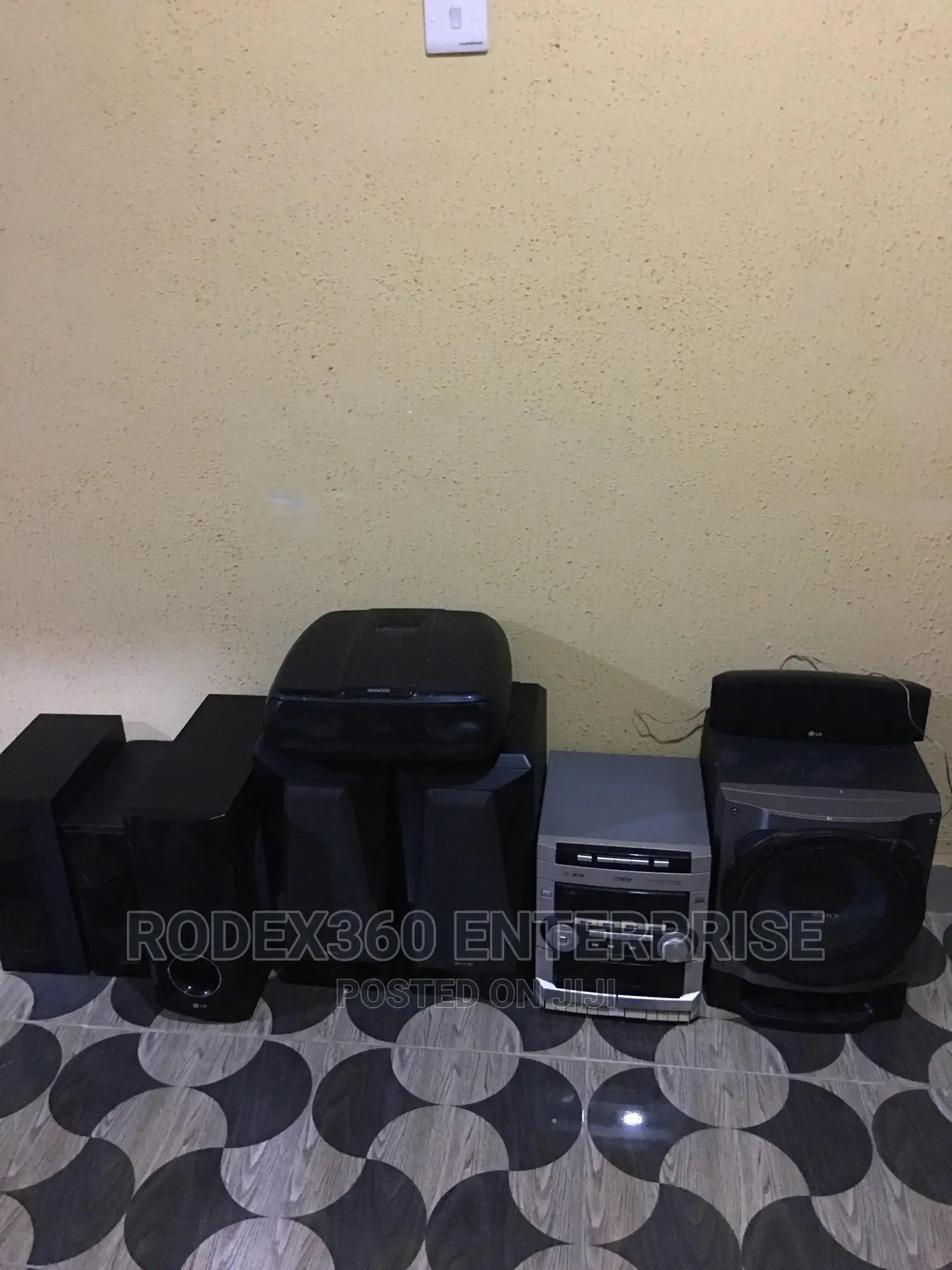 Uk-used Speakers, Woofers, Subwoofers, Engine And Sound Bars