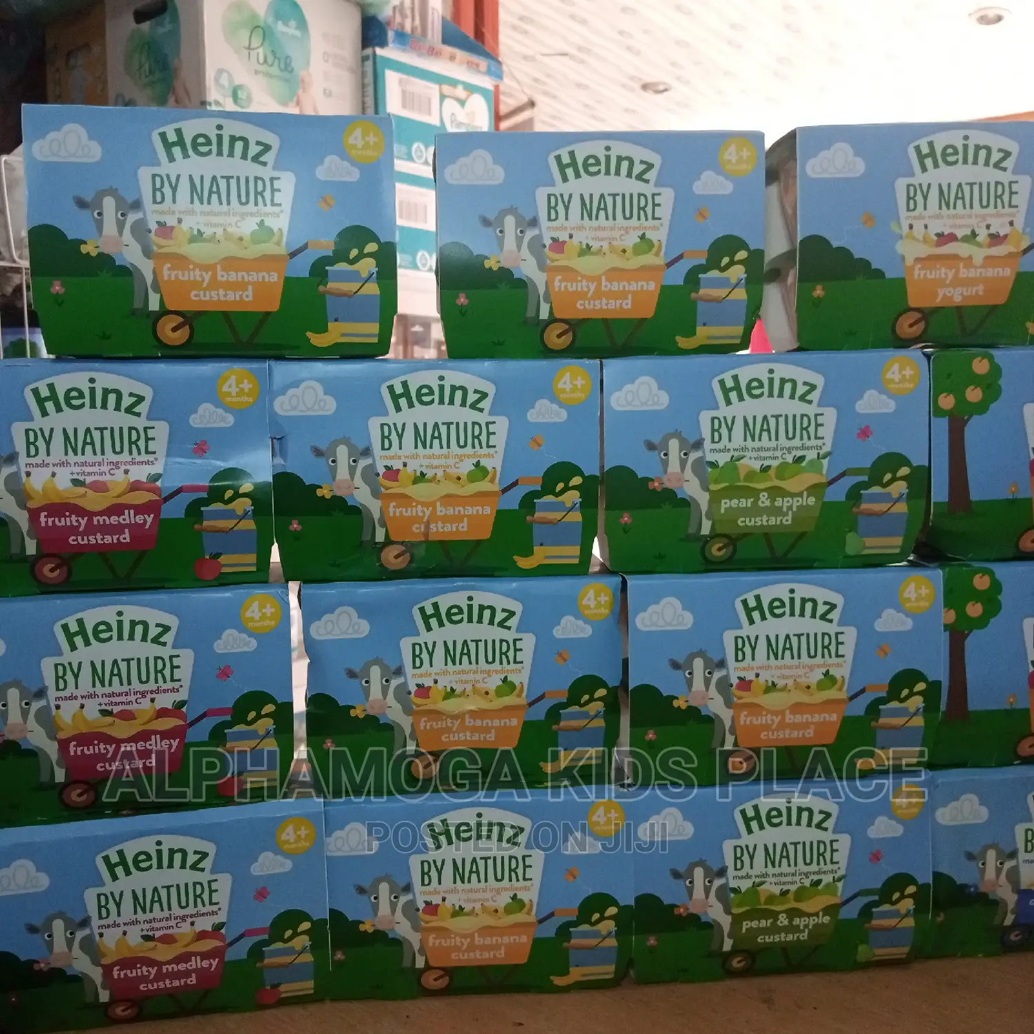 Heinz Baby Fruit Puree 4× 100g