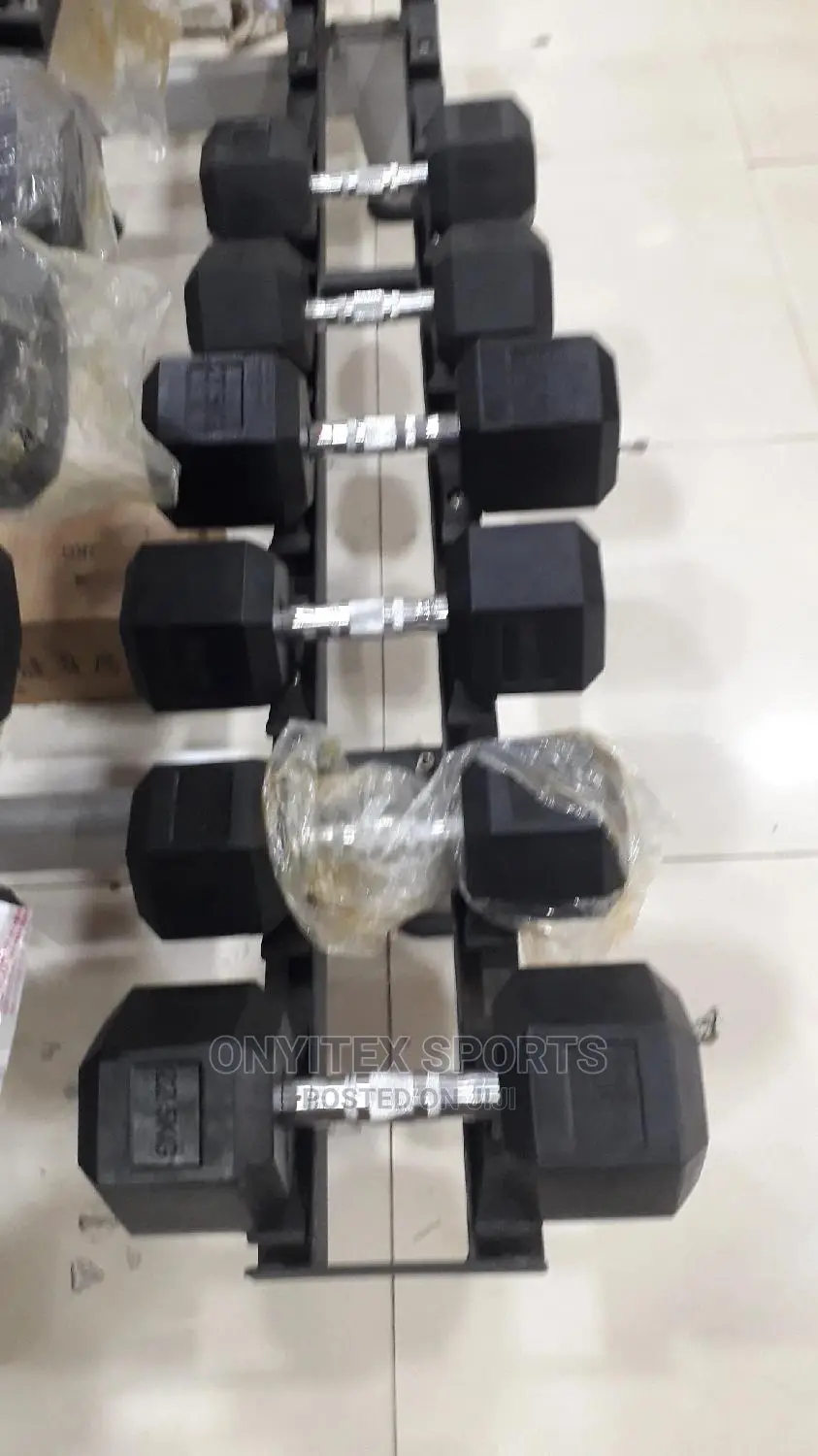 Pairs of Hexagonal Dumbbells