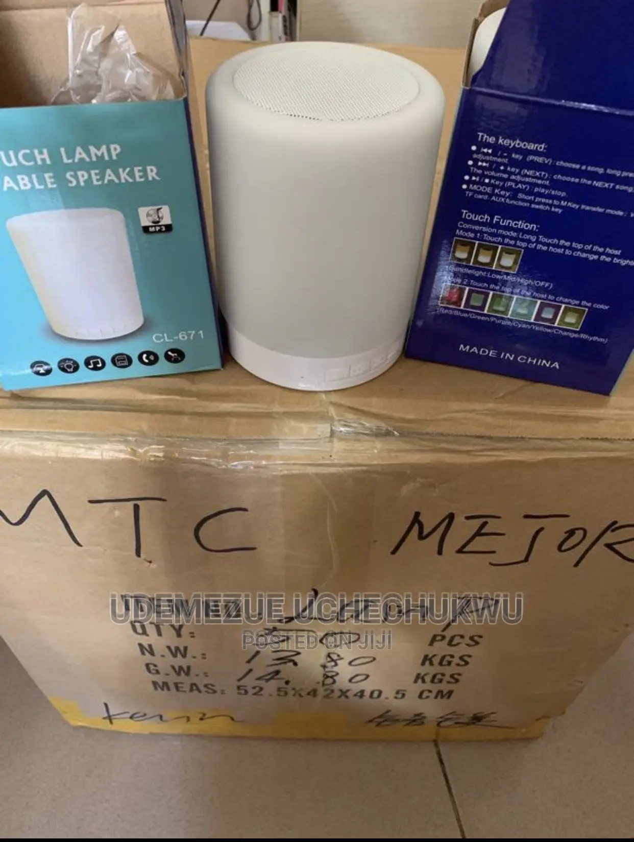 Bluetooth Ligh With Music Speakers