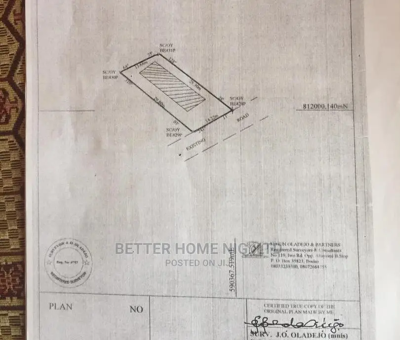 3bdrm Bungalow in Akoto Estate, Oluyole for sale