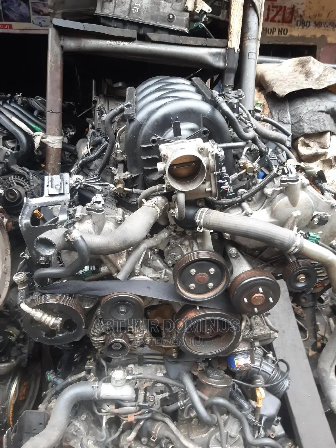 Engine Nissan/Infiniti Qx56 Armada Titan Patrol M56s 5.6l V8