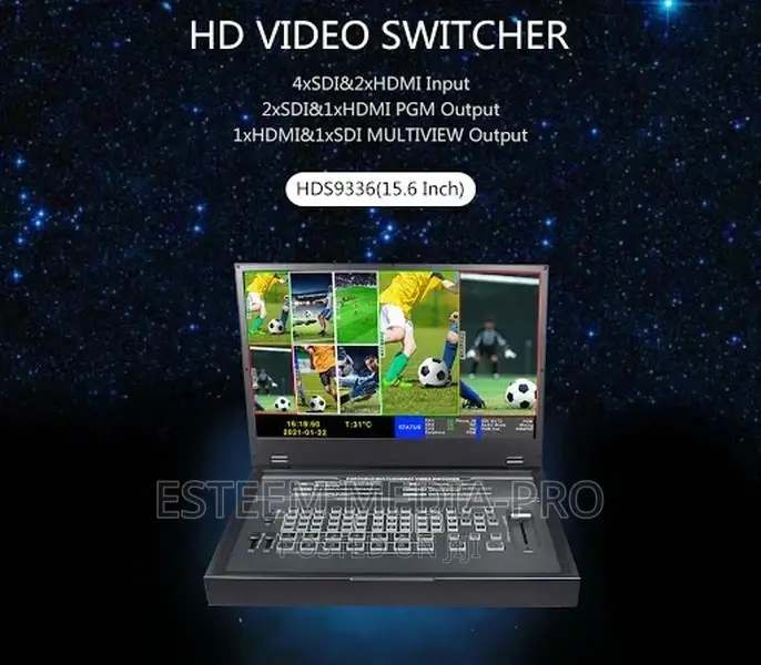 Devicewell Hds9336 Portable Video Switcher (4*Sdi,2*Hdmi)