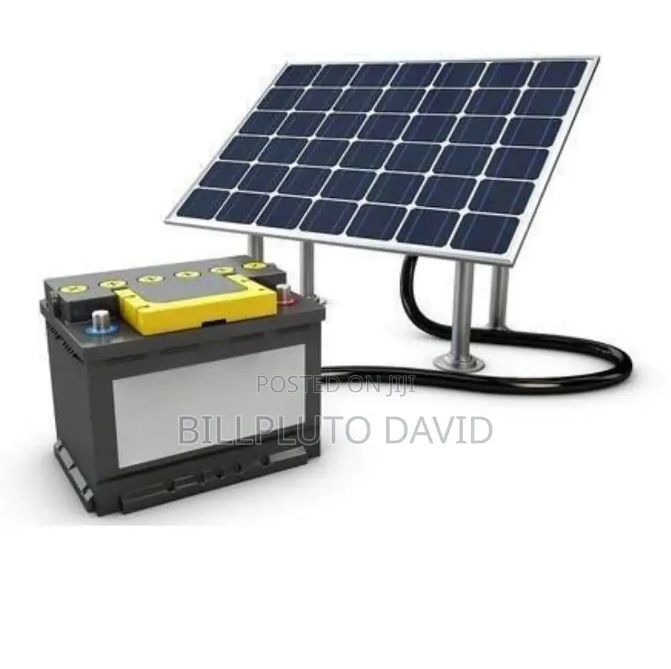 Solar Panels and Batteries Inverter Energy