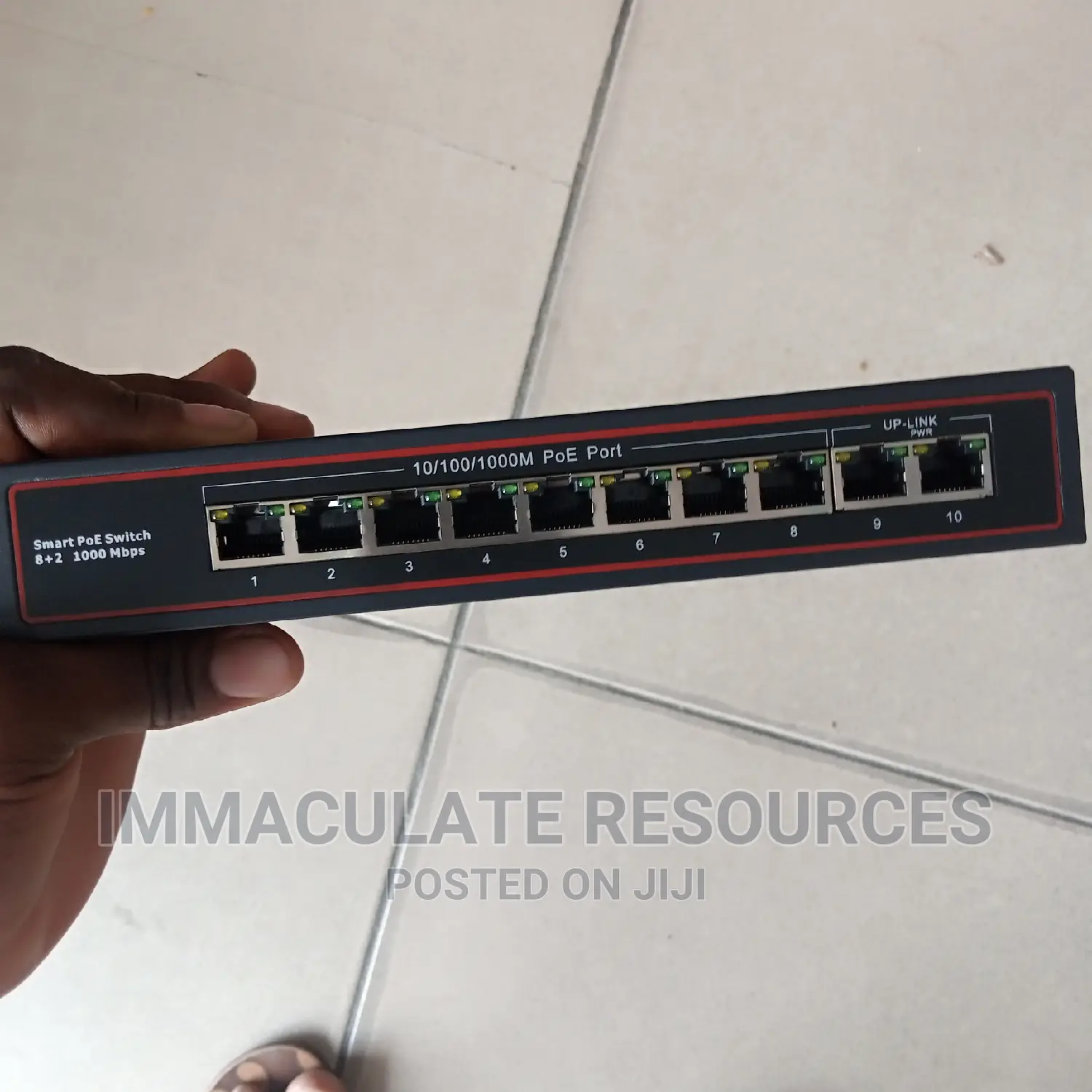 8ports Fibre Switch With POE