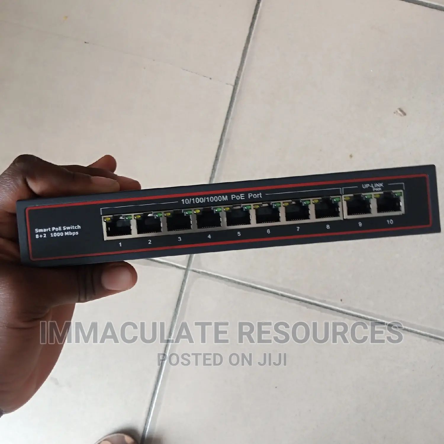 8ports Fibre Switch With POE