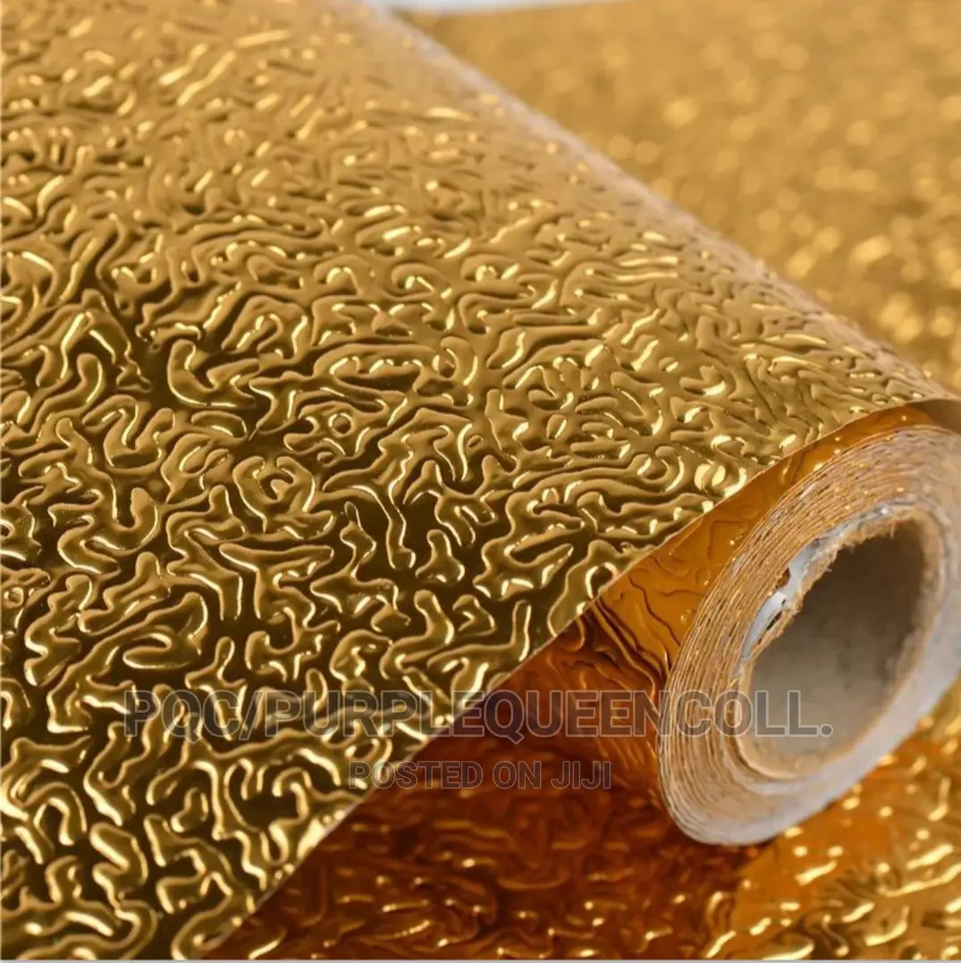 Kitchen Self Adhesive Aluminium Foil Wall Sticker Oil Proof