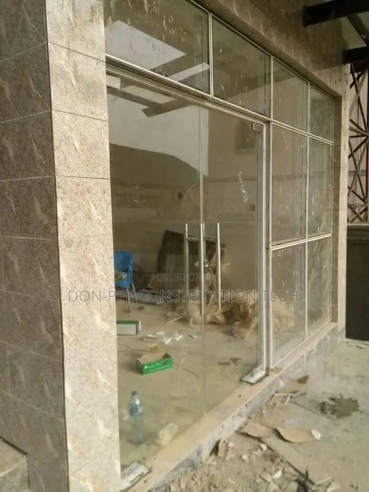Cutting Wall Glass Doors