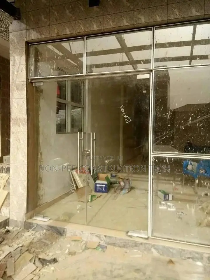 Cutting Wall Glass Doors