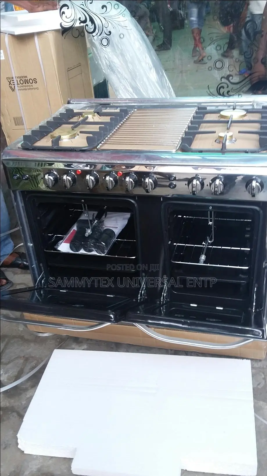 Nexus 6burner Gas Cooker Wit 2yrs Warranty and Safe Delivery