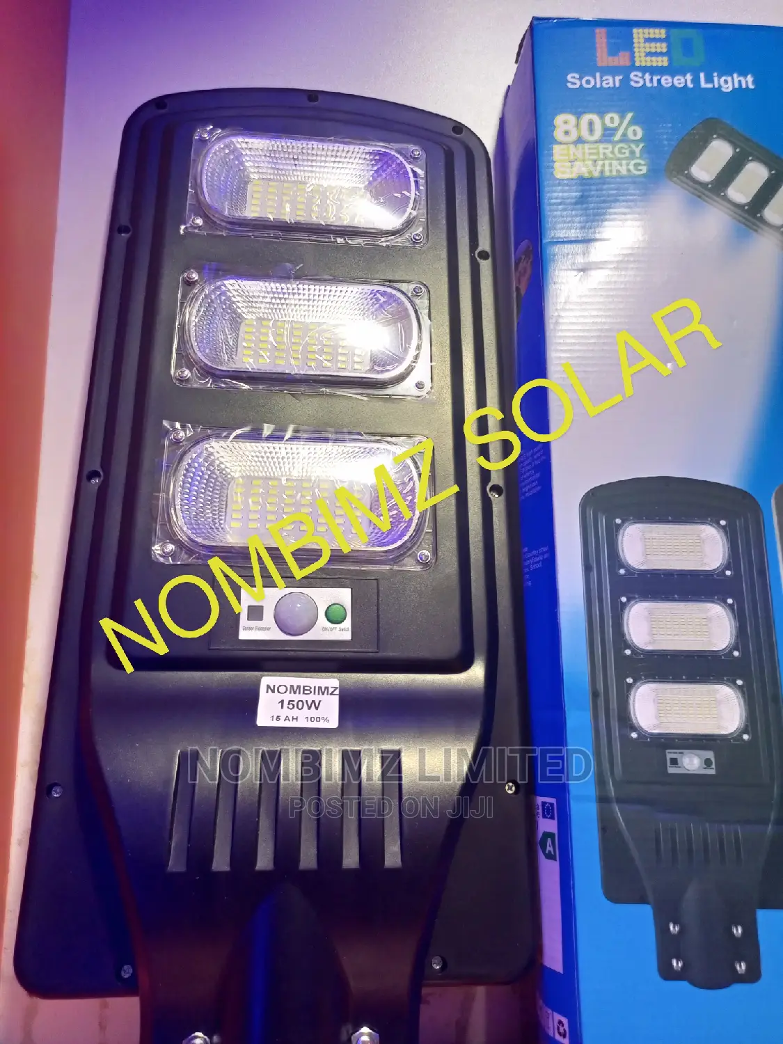 Nombimz 150w All in One Solar Street Light