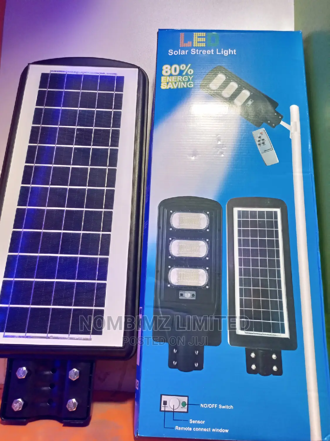 Nombimz 150w All in One Solar Street Light