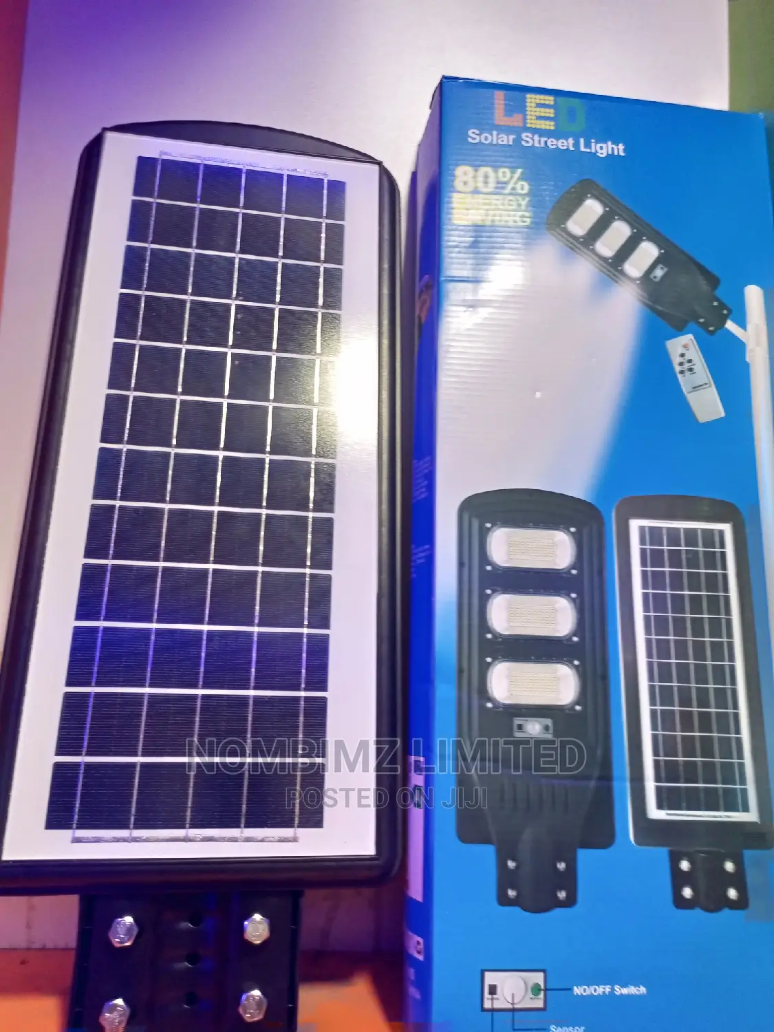 Nombimz 150w All in One Solar Street Light