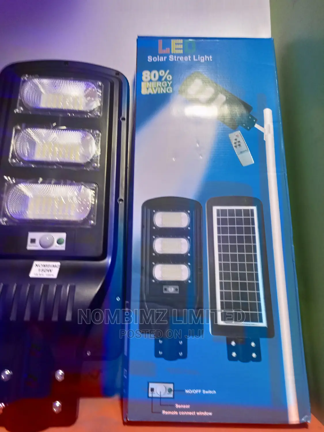 Nombimz 150w All in One Solar Street Light