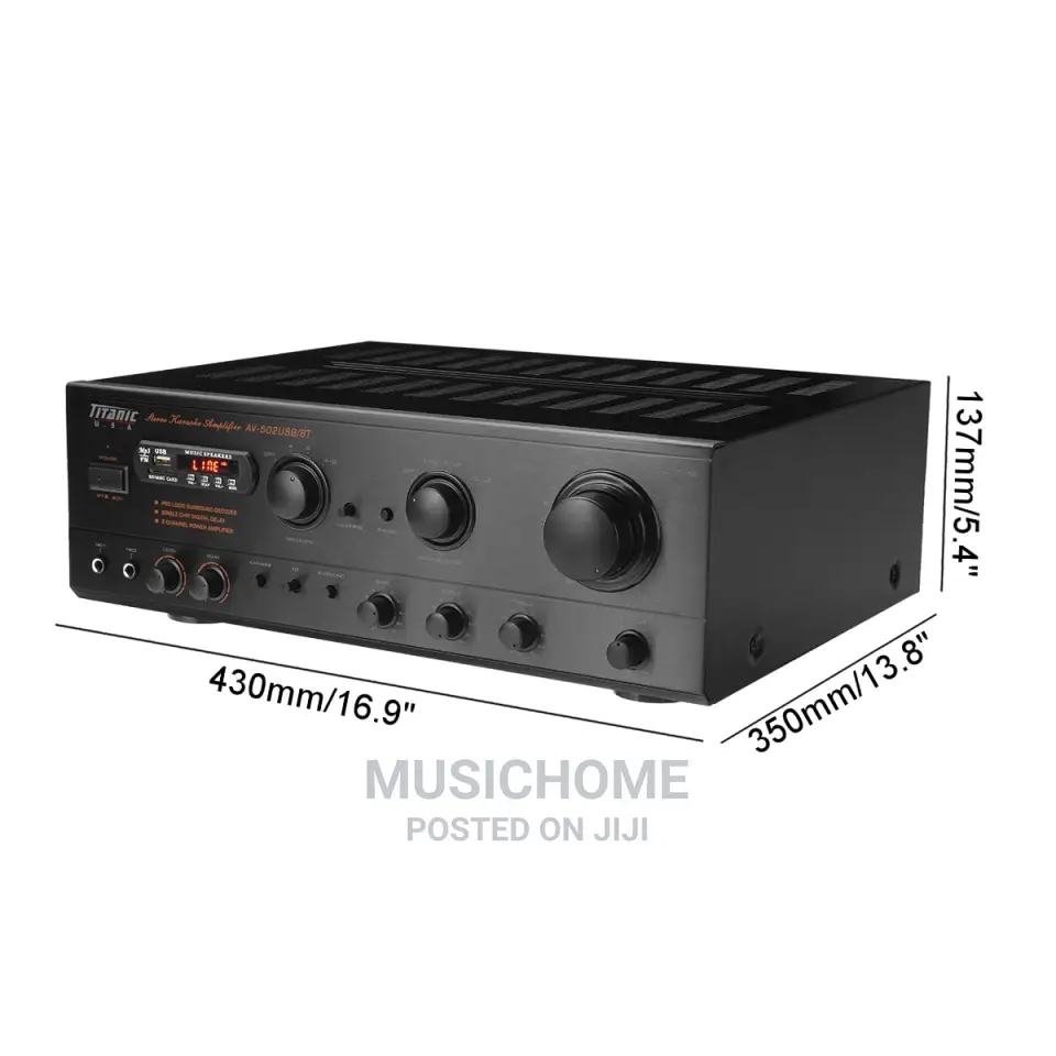 Durable Power Amplifier for Ceiling/Wall Speakers