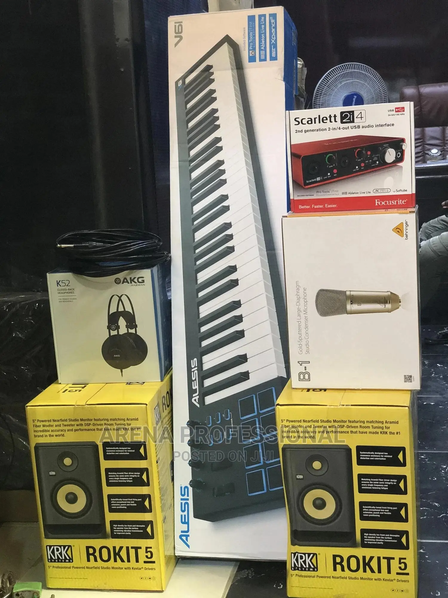 Complete Studio Equipments