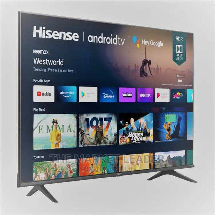 Hisense 55'' Uhd Smart Tv A6n Free Wall Bracket