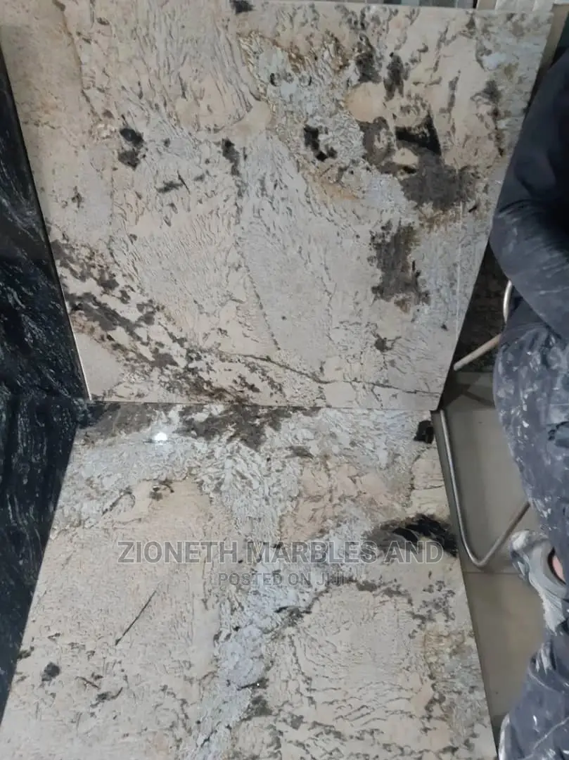 Italian Flendor White Granite/Marble 90x90 2cm Tiles