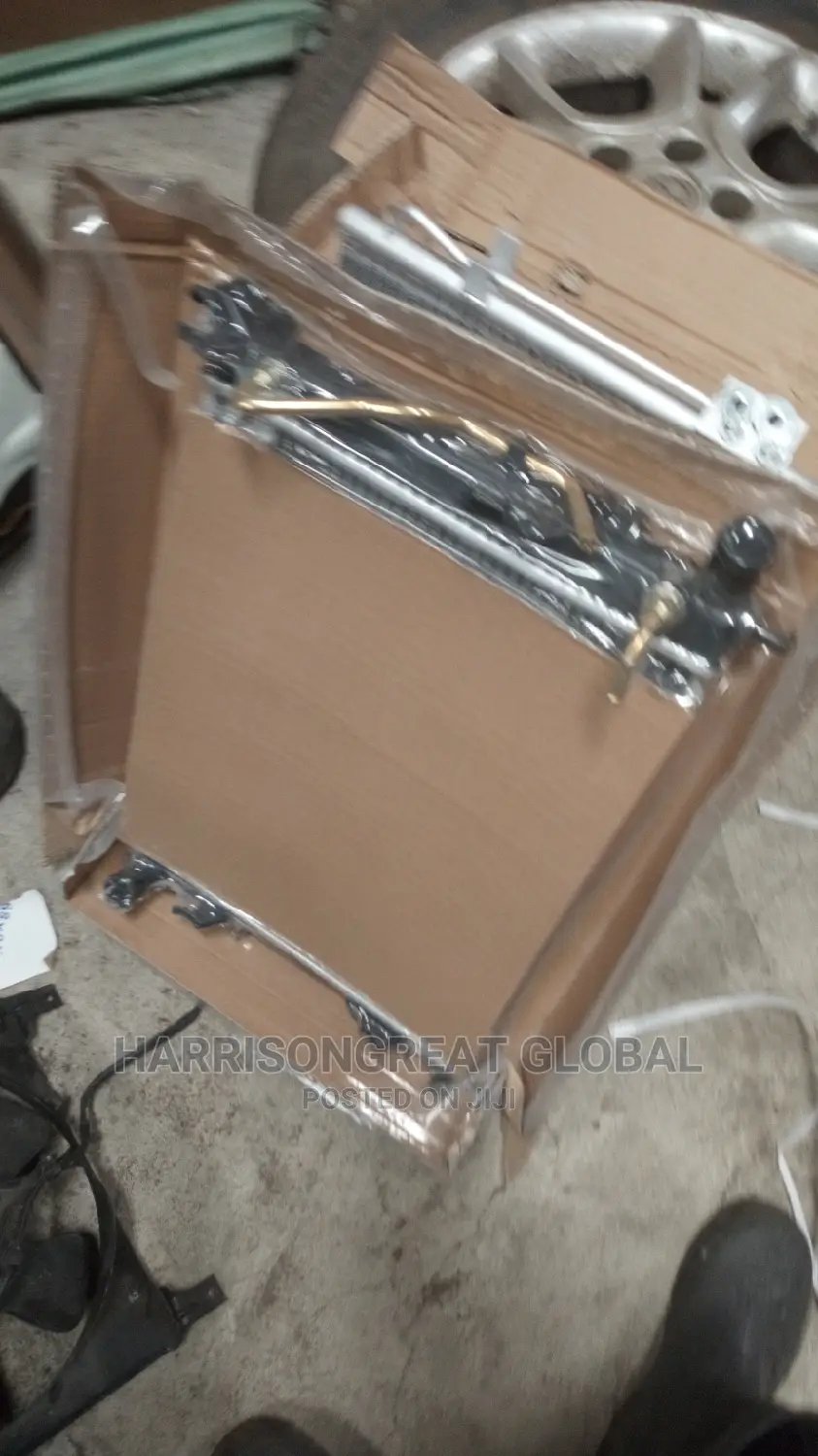 Complete Radiator With Fan and Condenser for Kia Rio 2018