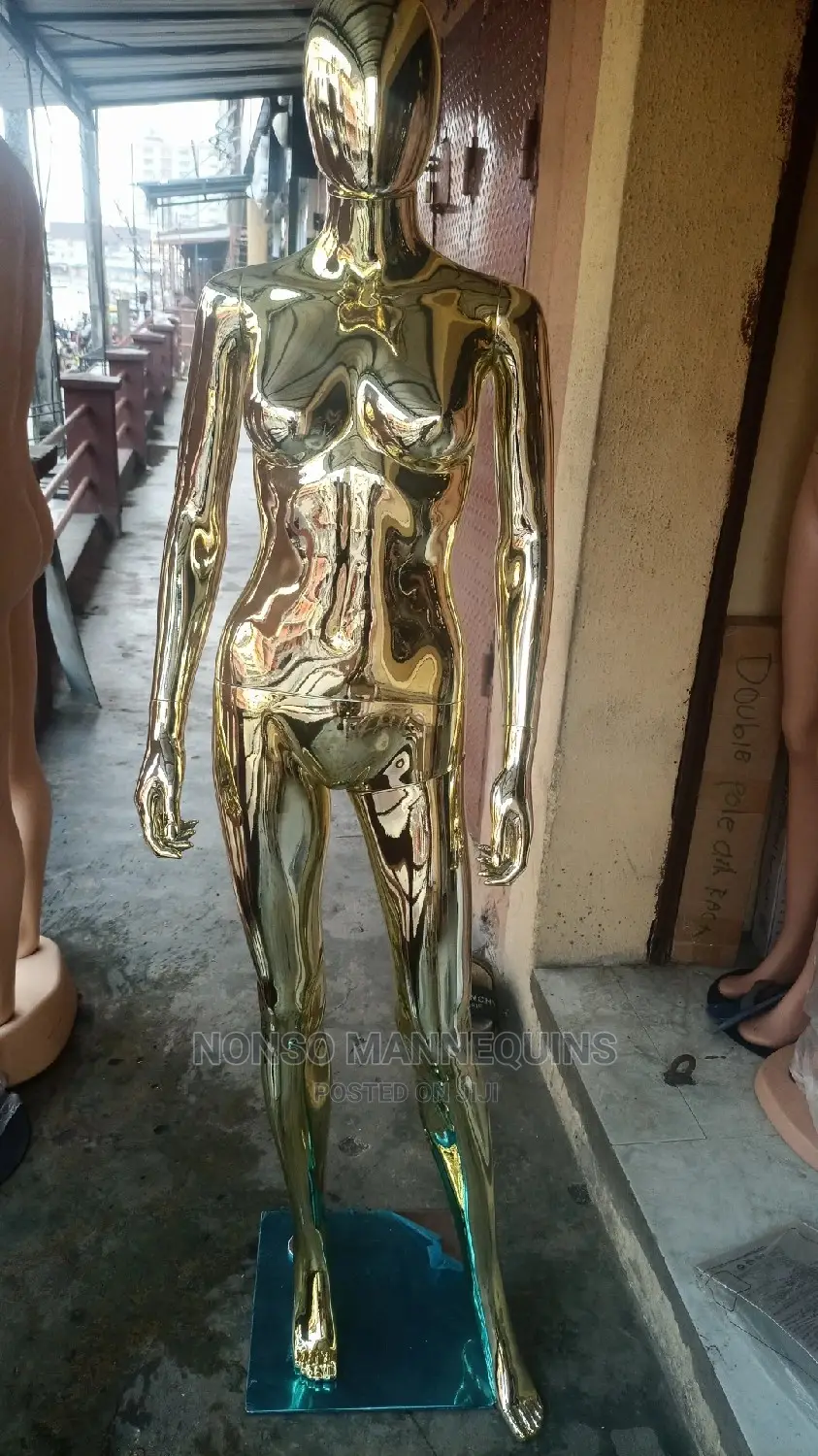 Gold Mannequin Display Model