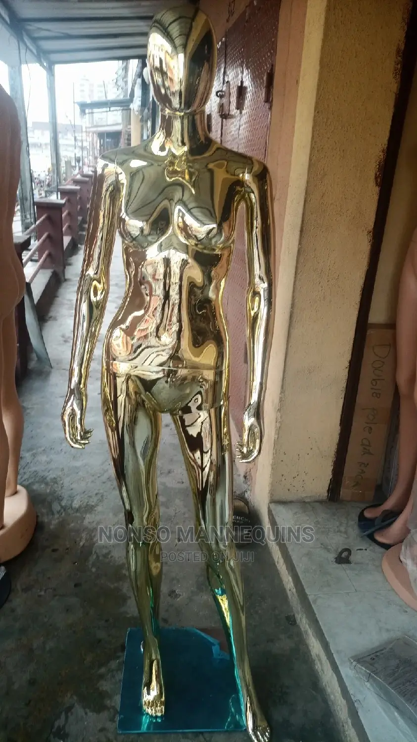 Gold Mannequin Display Model