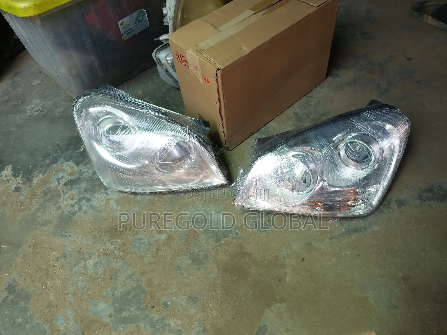 Optima 2007 Headlights