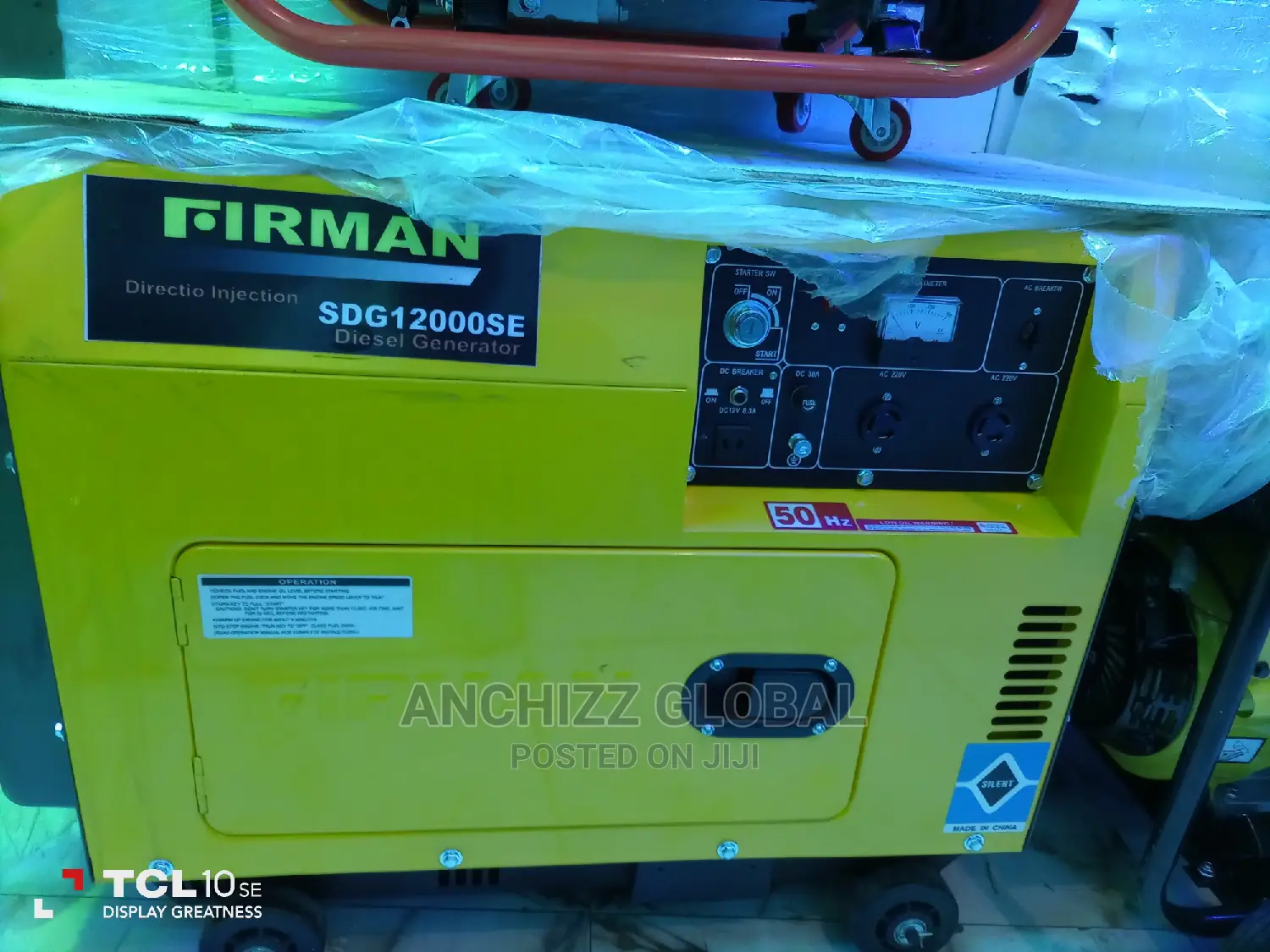 12.5kva Soundproof Firman Diesel Generator 100% Copper Coil