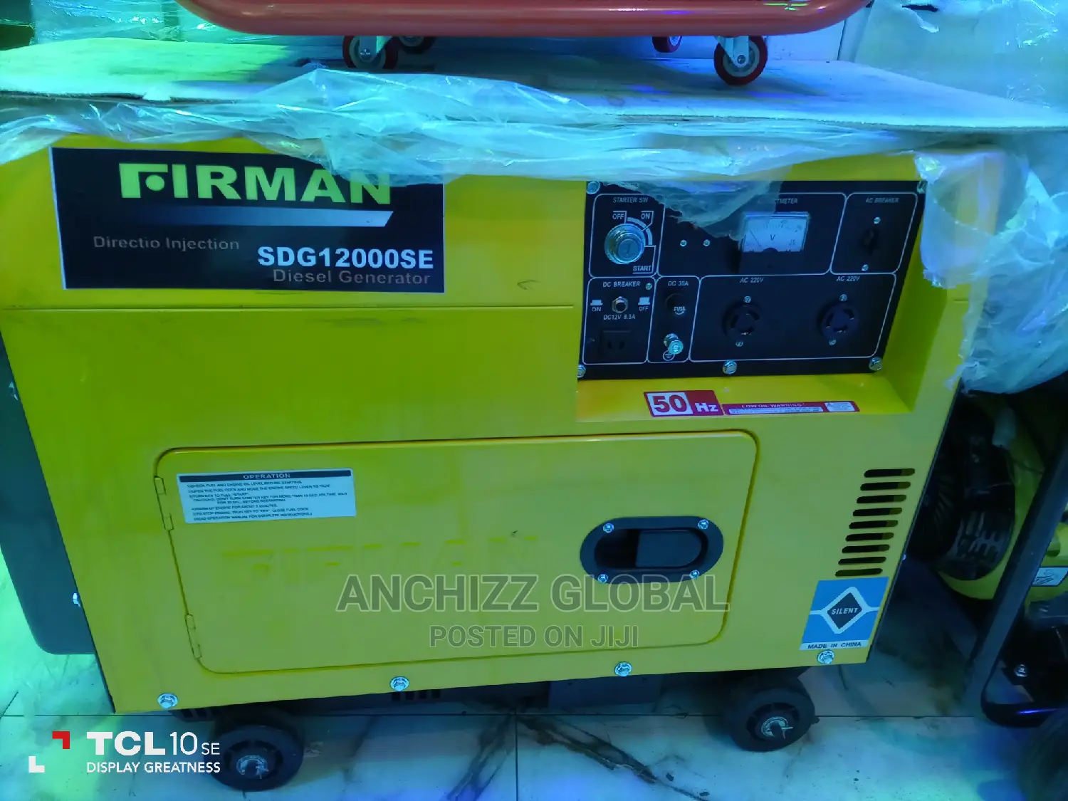 12.5kva Firman Soundproof Diesel Genetator 100% Copper Coil