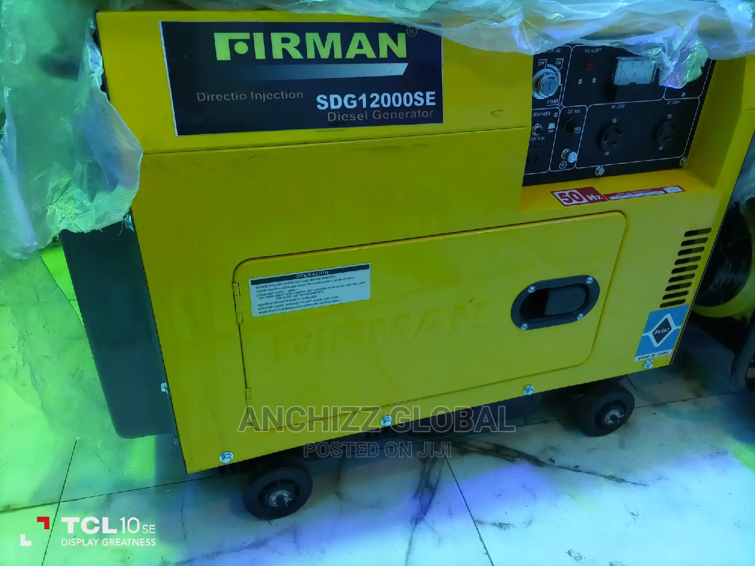 12.5kva Firman Soudproof Diesel Generator 100% Copper Coil