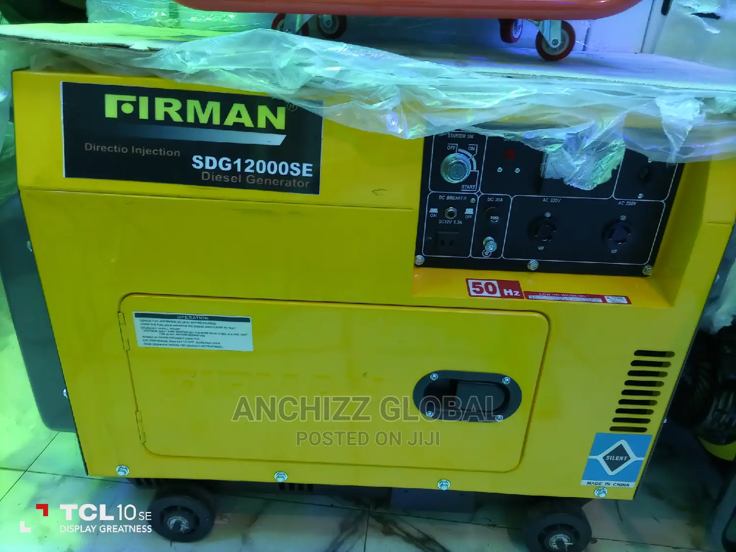 12.5kva Firman Soudproof Diesel Generator 100% Copper Coil