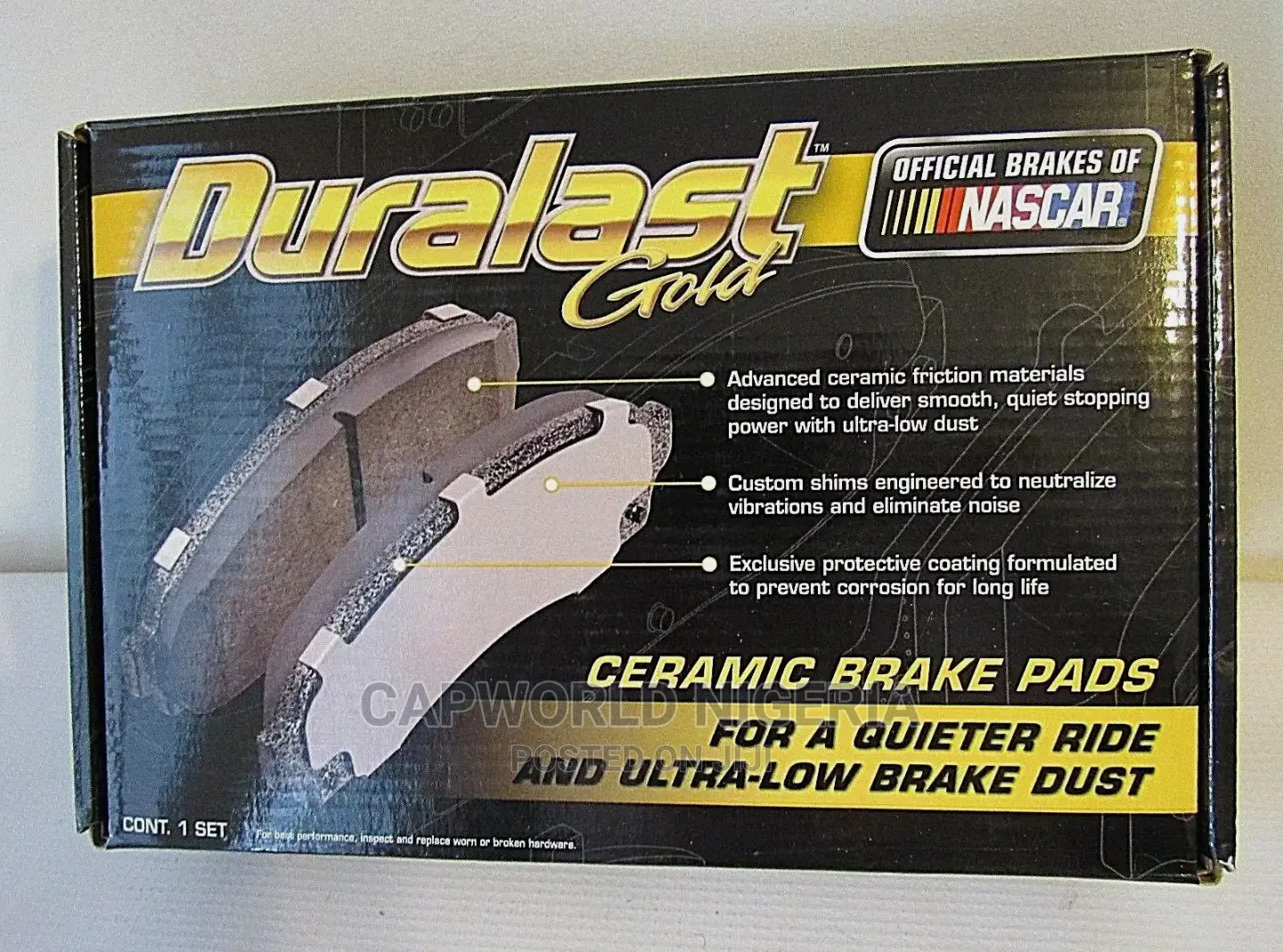 Honda/Acura Duralast Gold Ceramic DG787 Breakpads
