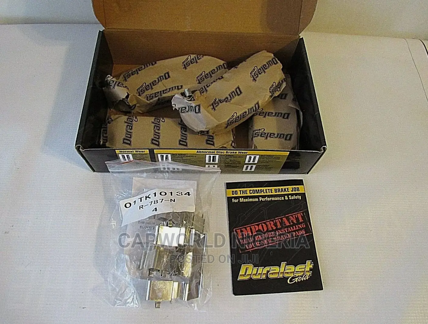 Honda/Acura Duralast Gold Ceramic DG787 Breakpads