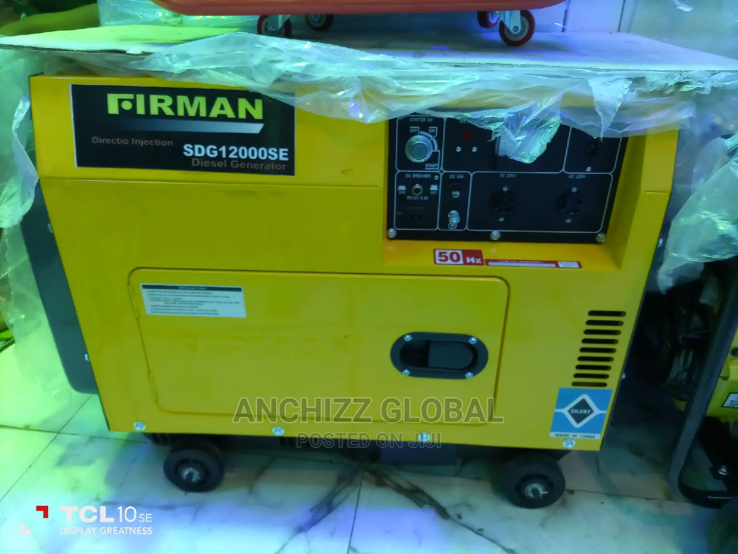 12kva Soundproof Firman Diesel Generator Wit 100%Copper Coil