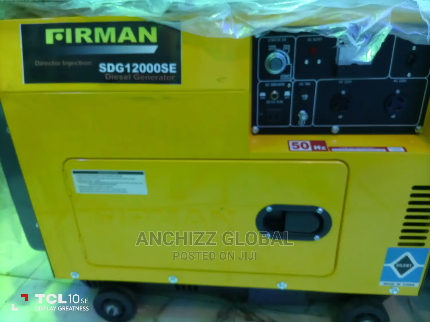 12kva Soundproof Firman Diesel Generator Wit 100%Copper Coil