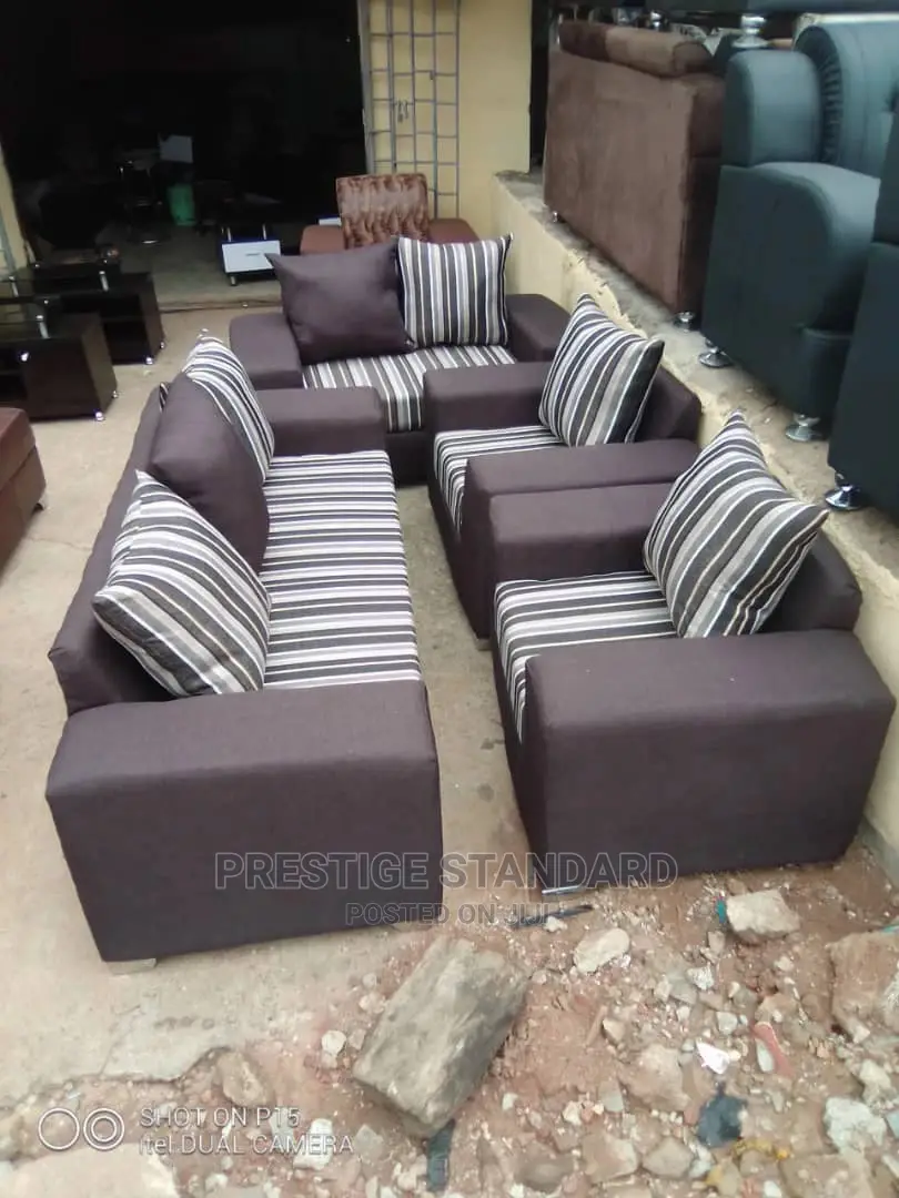 A 7 Seater Sofa, Made With Quality Fabrics