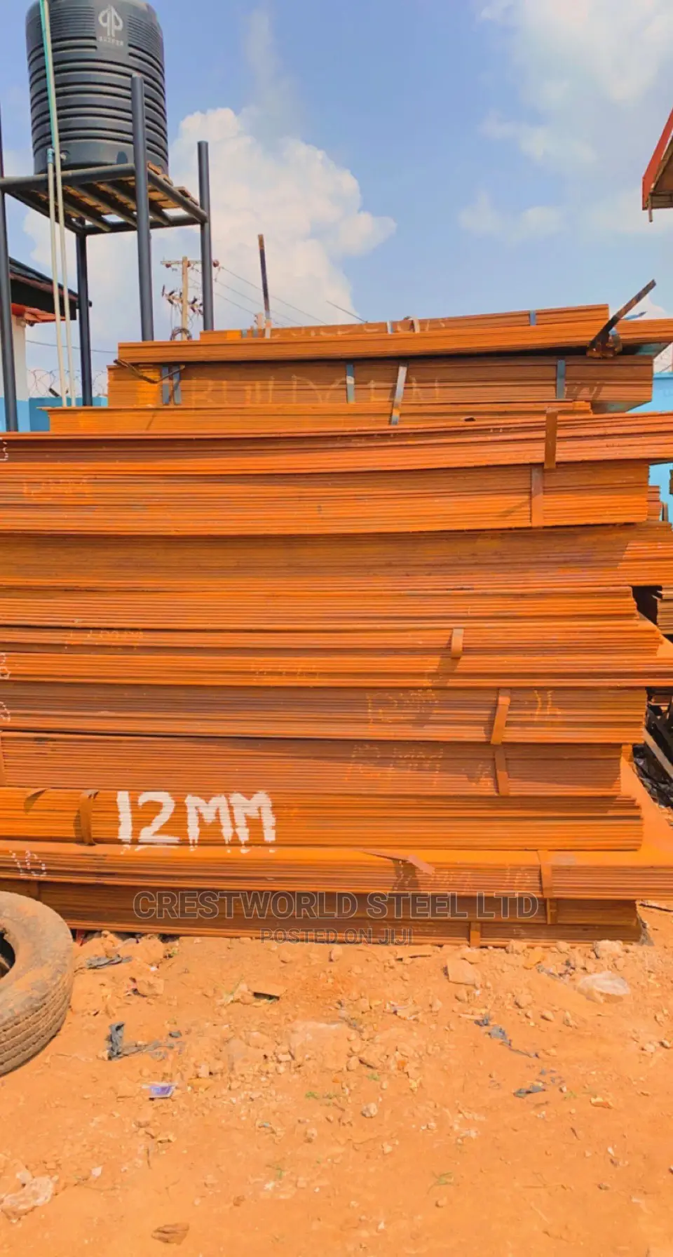 1.2mx2.4mx12mm Steel Sheet